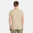 Timberland Ανδρική Μπλούζα SS Dunstan River Jersey Crew Tee Slim TB0A2BPR-DH4 Μπεζ