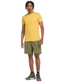Timberland Ανδρικό T-shirt Dunstan River Slim Fit TB0A2BPREG4 Κίτρινο
