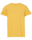 Timberland Ανδρικό T-shirt Dunstan River Slim Fit TB0A2BPREG4 Κίτρινο