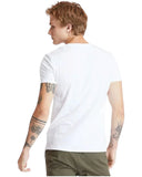 Timberland Ανδρικό T-shirt Dunstan River V-Neck Slim Fit TB0A2BPT100 Λευκό
