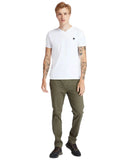Timberland Ανδρικό T-shirt Dunstan River V-Neck Slim Fit TB0A2BPT100 Λευκό