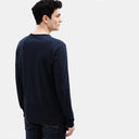 Timberland Ανδρική Μπλούζα Μακρυμάνικη LS Dunstan River Jersey Crew Tee Slim TB0A2BQ3433 Μπλε