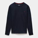 Timberland Ανδρική Μπλούζα Μακρυμάνικη LS Dunstan River Jersey Crew Tee Slim TB0A2BQ3433 Μπλε
