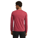 Timberland Ανδρική Μπλούζα Μακρυμάνικη LS Dunstan River Jersey Crew Tee Slim TB0A2BQ3600 Μπορντό