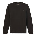 Timberland Ανδρική Μπλούζα Μακρυμάνικη LS Dunstan River Jersey Crew Tee Slim TB0A2BQ3X65 Μαύρο