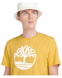 Timberland Ανδρικό T-shirt River Tree Logo TB0A2C2REG4 Κίτρινο