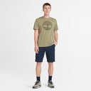 Timberland Ανδρική Βερμούδα Stretch Twill Chino Short TB0A2DFM433 Μπλε