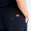 Timberland Ανδρική Βερμούδα Stretch Twill Chino Short TB0A2DFM433 Μπλε