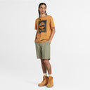 Timberland Ανδρική Βερμούδα Stretch Twill Chino Short TB0A2DFM590 Χακί