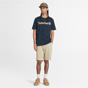 Timberland Ανδρική Βερμούδα Stretch Twill Chino Short TB0A2DFMDH4 Μπεζ