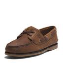Timberland Ανδρικά Παπούτσια Δερμάτινα Ιστιοπλοικά Classic Boat 2 Eye TB0A2FZXEM4 Καφέ