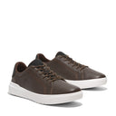 Ανδρικά Δερμάτινα Παπούτσια Timberland Seneca Bay Low Lace Sneaker Dark Brown Full Grain TB0A41F7W01 Καφέ