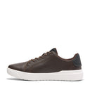 Ανδρικά Δερμάτινα Παπούτσια Timberland Seneca Bay Low Lace Sneaker Dark Brown Full Grain TB0A41F7W01 Καφέ