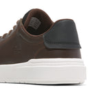 Ανδρικά Δερμάτινα Παπούτσια Timberland Seneca Bay Low Lace Sneaker Dark Brown Full Grain TB0A41F7W01 Καφέ