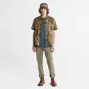 Timberland Ανδρική Μπλούζα T-Shirt SS LIN LOGO CAMO TB0A41KC-288 Ραφ