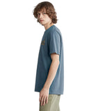 Timberland Ανδρικό T-shirt Lin Logo Camo TB0A41KC-288 Μπλε