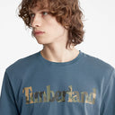 Timberland Ανδρική Μπλούζα T-Shirt SS LIN LOGO CAMO TB0A41KC-288 Ραφ