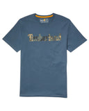 Timberland Ανδρικό T-shirt Lin Logo Camo TB0A41KC-288 Μπλε