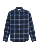 Timberland Ανδρικό Πουκάμισο Καρό Midweight Flannel Check Shirt TB0A44XQV82 Μπλε