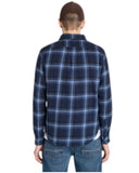 Timberland Ανδρικό Πουκάμισο Καρό Midweight Flannel Check Shirt TB0A44XQV82 Μπλε