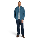 Timberland Ανδρικό Πουκάμισο Καρό Stretch Poplin Gingham Shirt TB0A5M2EG66 Μπλε