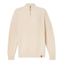 Timberland Ανδρικό Πουλόβερ Williams River Textured 1/4 Zip Sweater TB0A5M8PEFL Εκρού