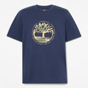 Timberland Ανδρικό T-Shirt  Tree Logo Lake TB0A5MVR451 Μπλε