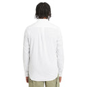 Timberland Ανδρικό Πουκάμισο Μακρυμάνικo Pop Solid Shirt TB0A6GRH-100 Λευκό