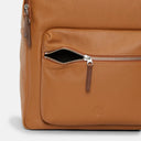 Timberland Ανδρικό Δερμάτινο Σακίδιο Πλάτης Tuckerman Leather Backpack TB0A6MPS-K43 Ταμπά