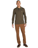 Timberland Ανδρικό Μακρυμάνικο Polo Millers River TB0A6VD2A58 Πράσινο