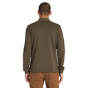 Timberland Ανδρική Μπλούζα LS Millers River Pique Polo TB0A6VD2A58 Πράσινο