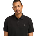 Timberland Ανδρική Μπλούζα SS Millers River Pique Polo TB0A6VDP-001 Μαύρο