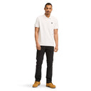 Timberland Ανδρική Μπλούζα SS Millers River Pique Polo TB0A6VDP-100 Λευκό