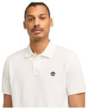Timberland Ανδρικό Polo Millers River TB0A6VDP100 Λευκό