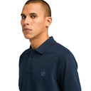 Timberland Ανδρική Μπλούζα SS Millers River Pique Polo TB0A6VDP-433 Μπλε