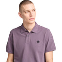 Timberland Ανδρική Μπλούζα SS Millers River Pique Polo TB0A6VDP-ENX Μωβ