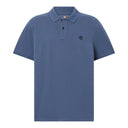 Timberland Ανδρική Μπλούζα SS Millers River Pique Polo TB0A6VDPEYO Μπλε