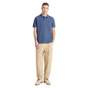 Timberland Ανδρική Μπλούζα SS Millers River Pique Polo TB0A6VDPEYO Μπλε