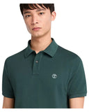 Timberland Ανδρικό Κοντομάνικο Polo Millers River TB0A6VDP317 Πράσινο