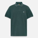 Timberland Ανδρική Μπλούζα SS Millers River Pique Polo TB0A6VDP-317 Πράσινο
