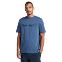 Timberland Ανδρική Μπλούζα T-Shirt Hampton TB0A6VPE288 Μπλε