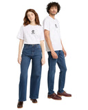 Timberland Ανδρικό T-Shirt Print Stack Logo TB0A6WWT100 Λευκό