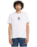 Timberland Ανδρικό T-Shirt Print Stack Logo TB0A6WWT100 Λευκό