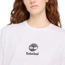 Timberland Ανδρικό T-Shirt Print Stack Logo TB0A6WWT100 Λευκό