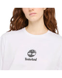 Timberland Ανδρικό T-Shirt Print Stack Logo TB0A6WWT100 Λευκό