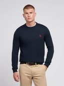 Us Polo Assn. Ανδρικό Πουλόβερ US42 173 006-01-179 Μπλε