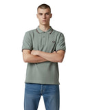 Fred Perry Ανδρικό Polo Twin Tipped M3600-45D Πράσινο