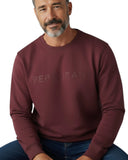 Pepe Jeans Ανδρικό Φούτερ Jefferson Big Logo Crew PM5800255-293 Μπορντό