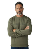 Pepe Jeans Ανδρικό Φούτερ Jefferson Big Logo Crew PM5800255-706 Πράσινο