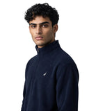 Nautica Ανδρικό Fleece Half Zip Aphareus 3NC1X03263-NC459 Μπλε